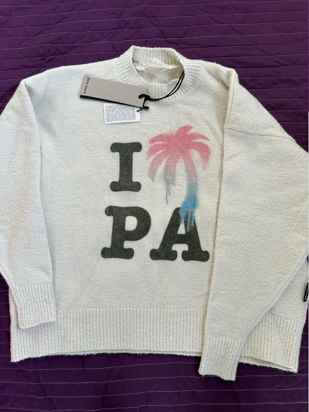 Palm Angels Crewneck Sweater XS